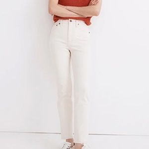 Madewell Slim Demi-Boot Jeans in Vintage Canvas 26